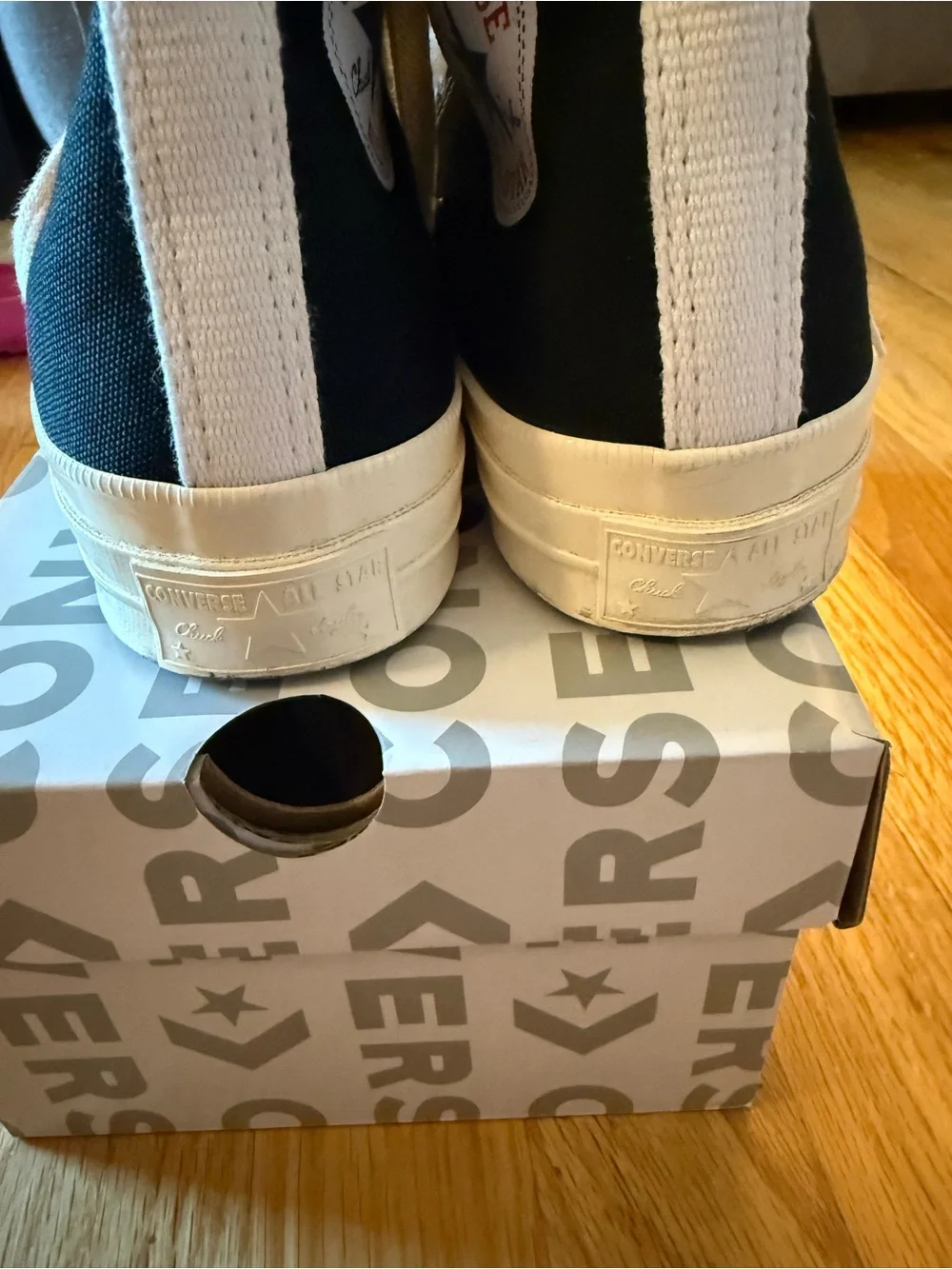 Converse Comme des Garçons Play Chuck Taylor high top sneakers